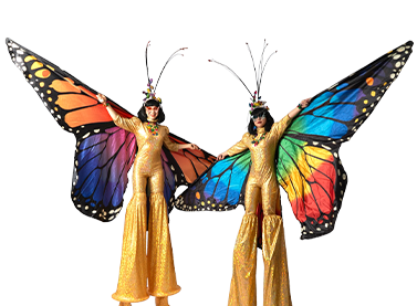 Golden Butterflies