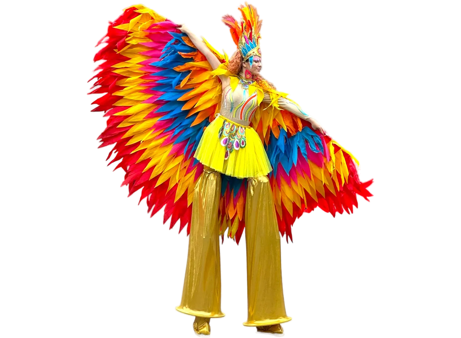 Pheonyx Birds LED Stilt Walkers