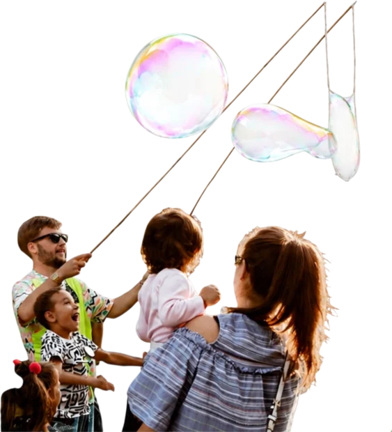 Giant Soap Bubbles