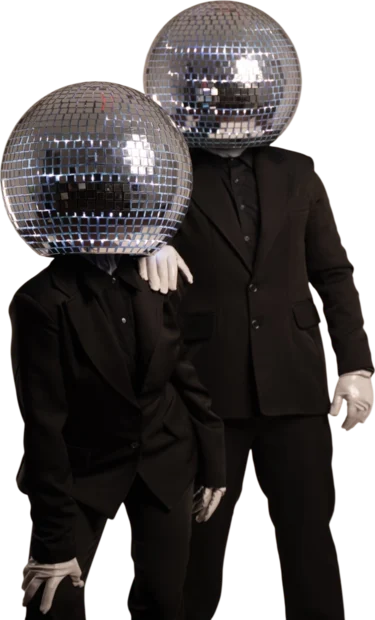 Black Suits Disco Heads