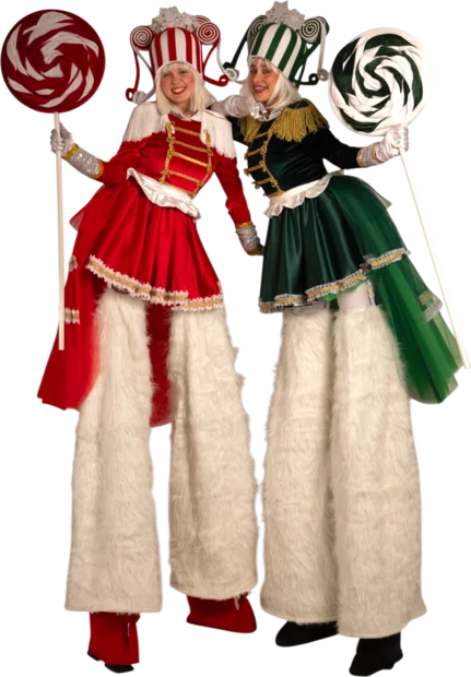 Candy Guards Stilt Walkers