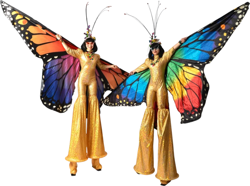 Golden Butterflies