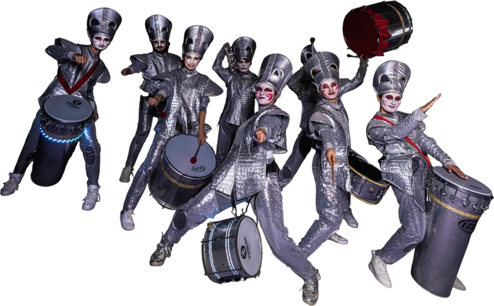 LED Drummers
