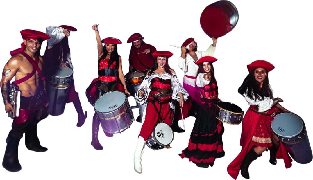 Pirate Drummers