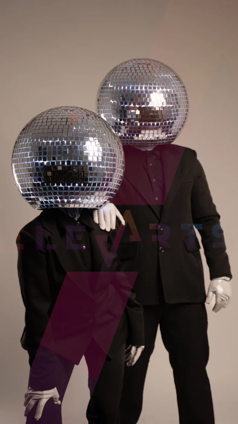 Black Suits Disco Heads — 1