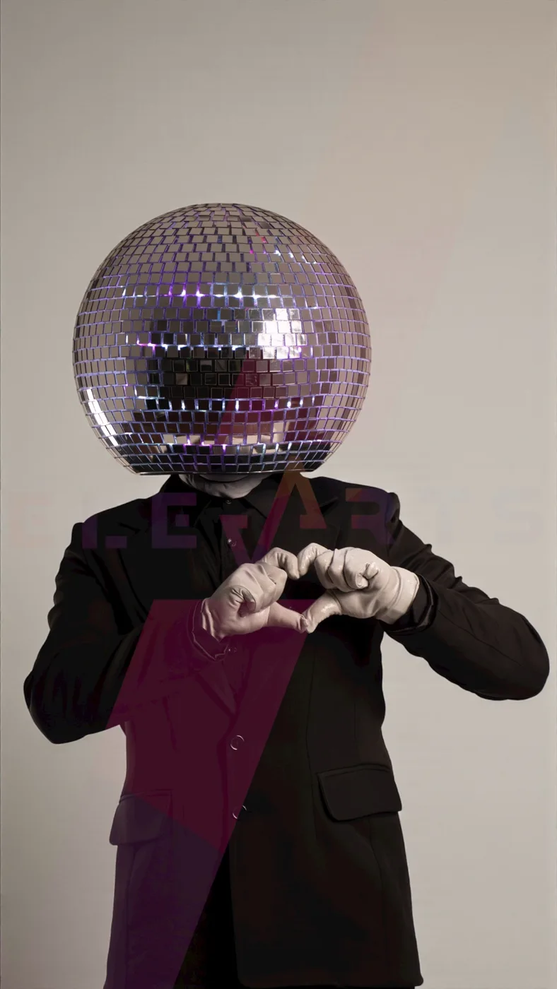Black Suits Disco Heads — 2