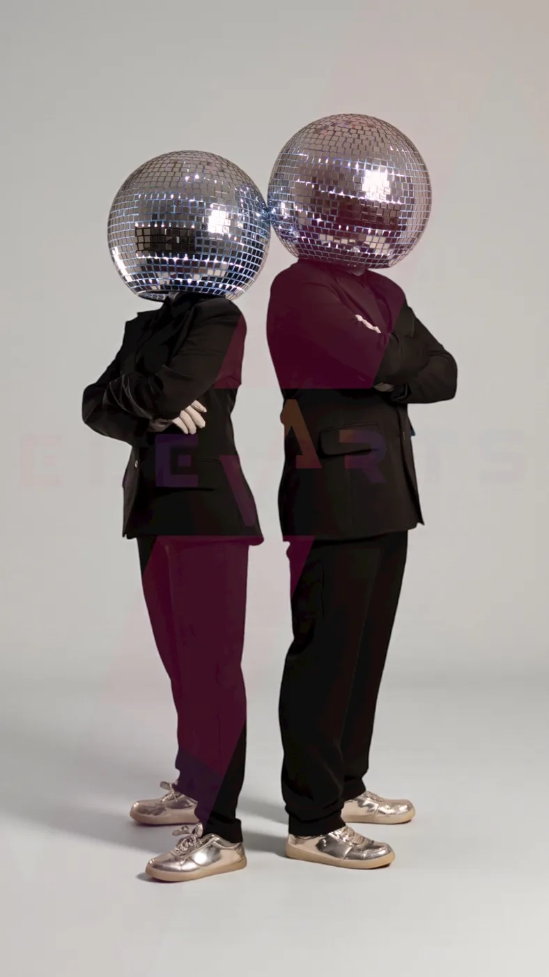 Black Suits Disco Heads — 3
