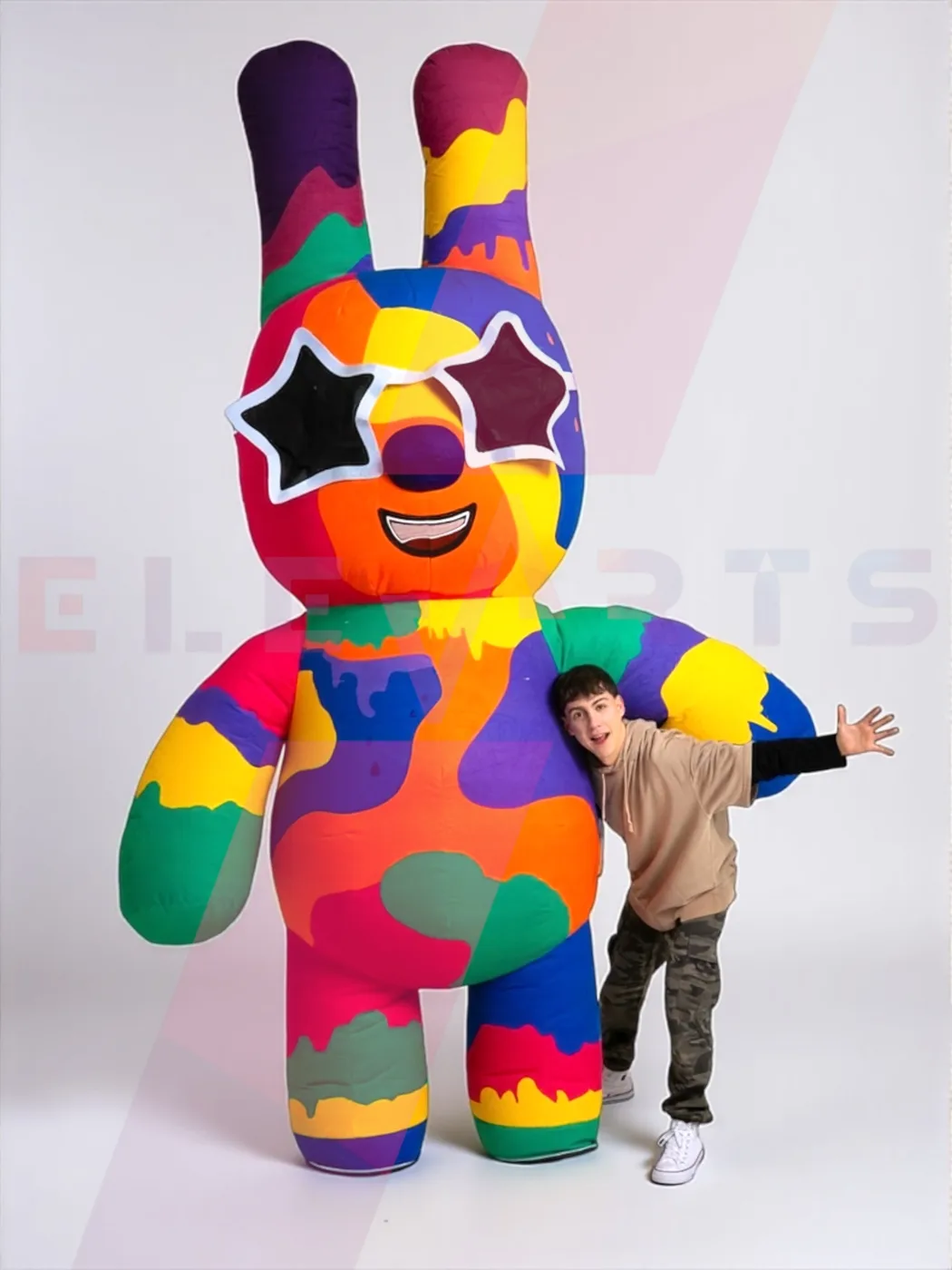 Mascote Gonflabile Colorate — 4