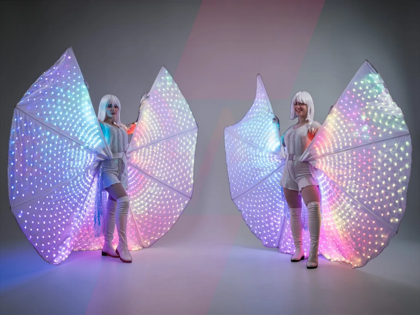 Mini Peacock LED Tails — 2