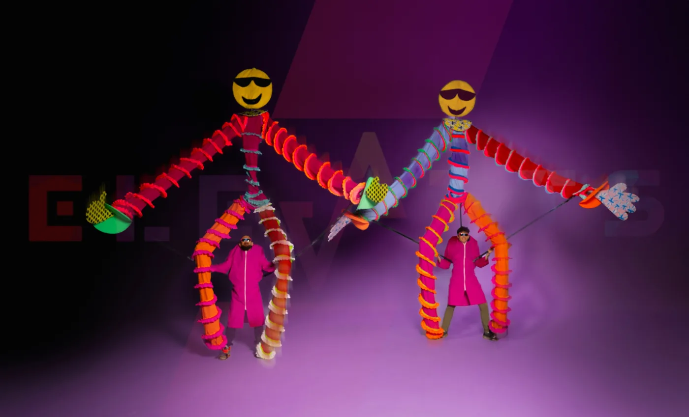 Smiley Giant Puppets — 2