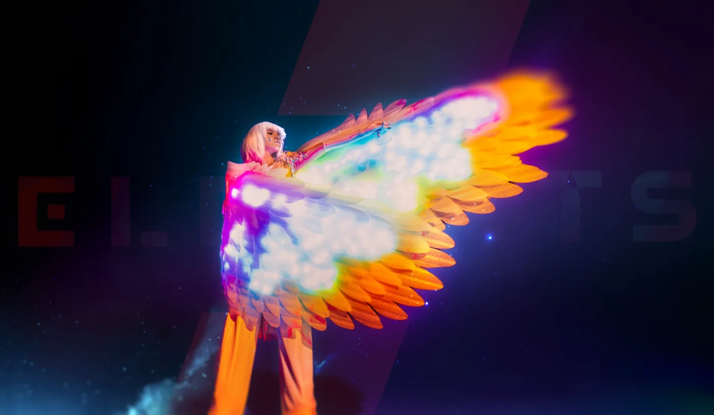 White Angels LED Picioroange — 2