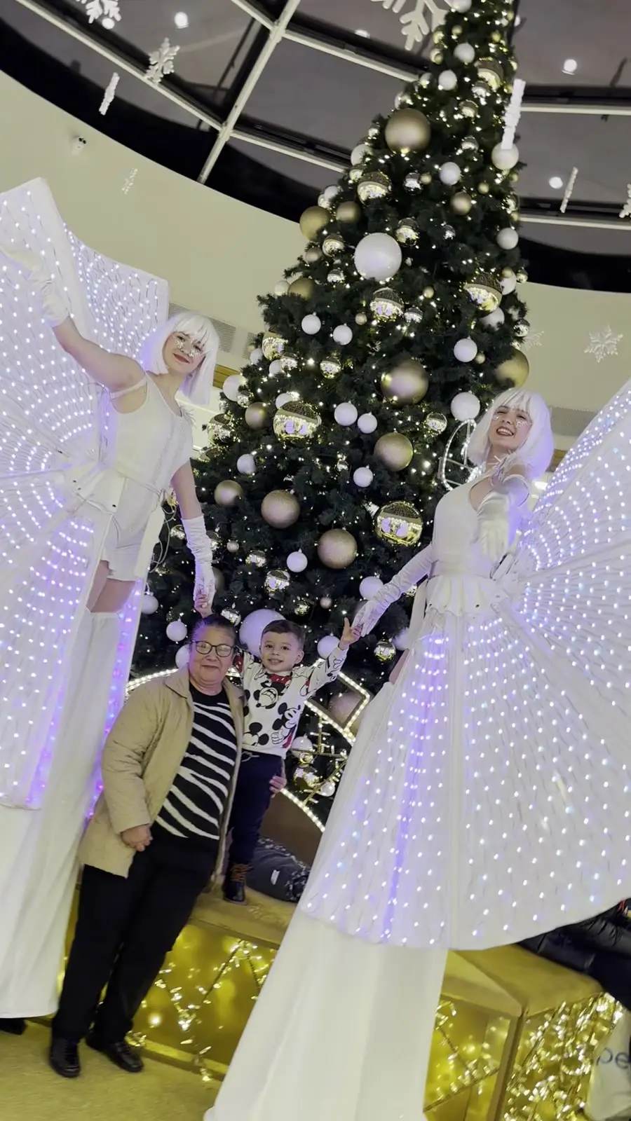 Colosseum Mall — Christmas with LED Angels