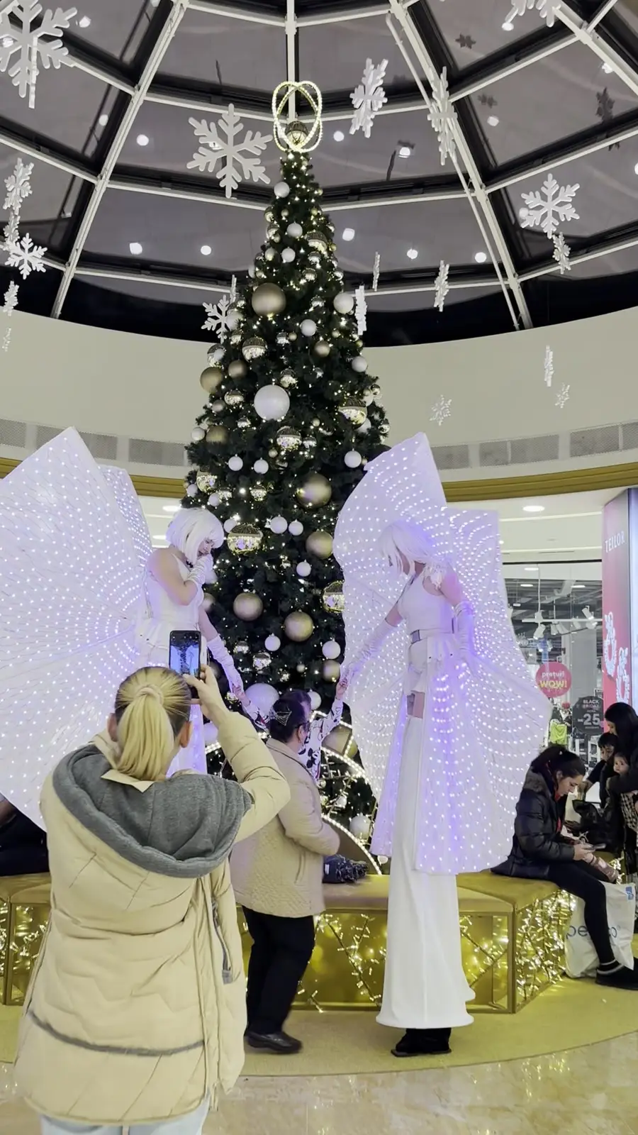Colosseum Mall — Christmas with LED Angels