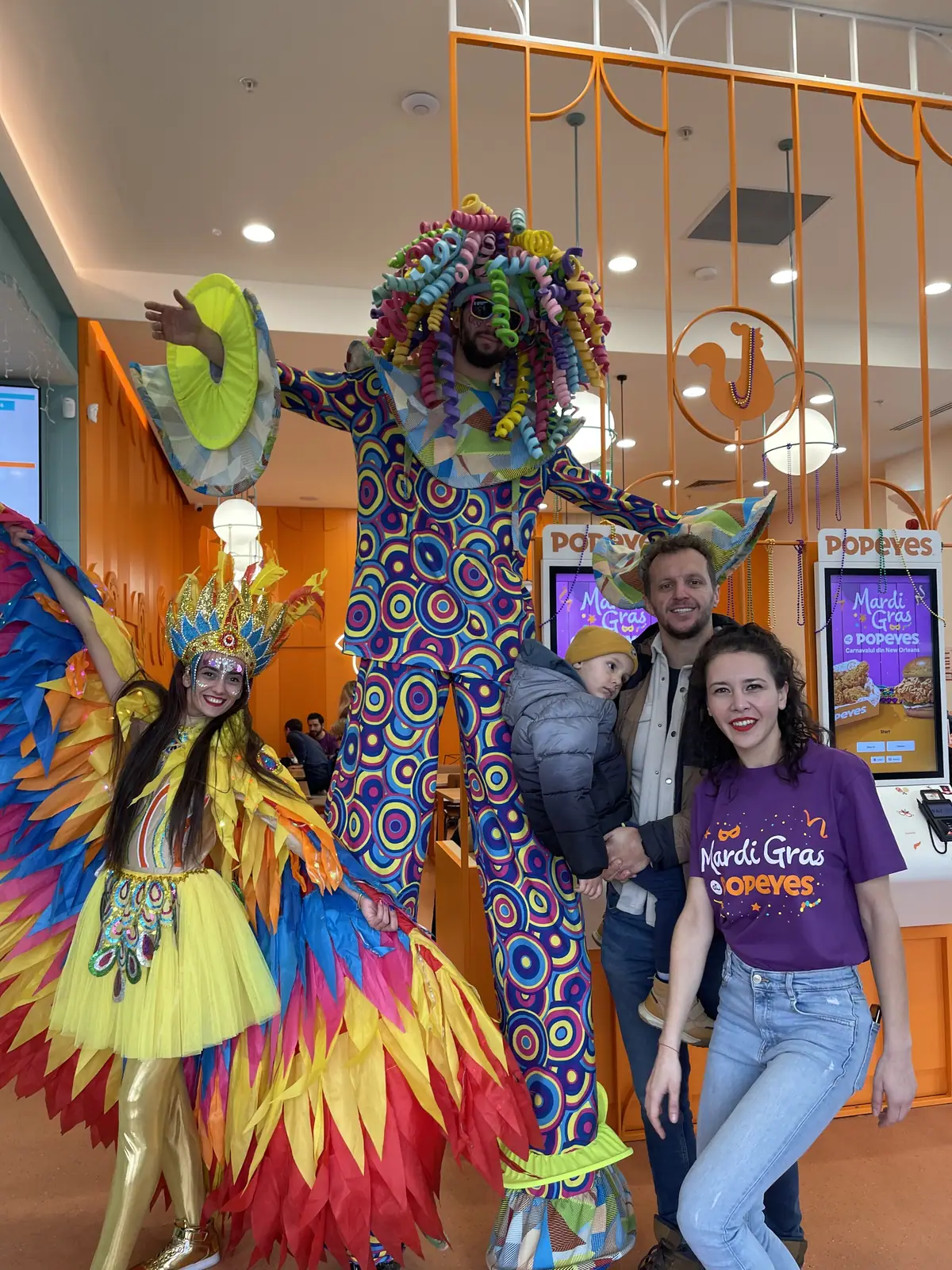 Popeyes × Mardi Gras