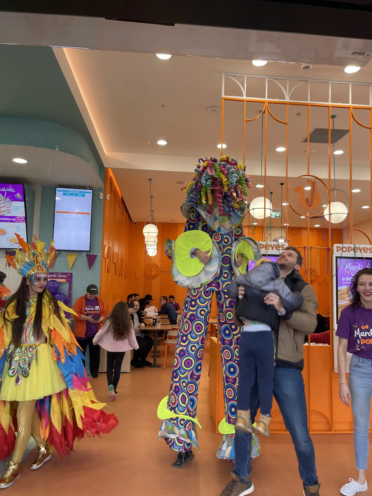 Popeyes × Mardi Gras