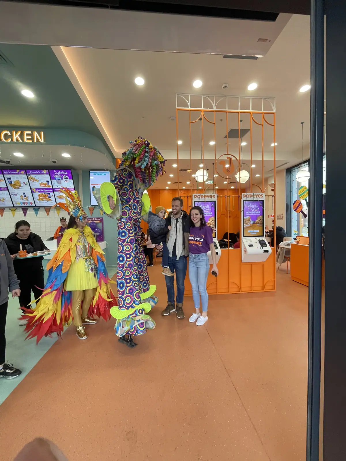 Popeyes × Mardi Gras