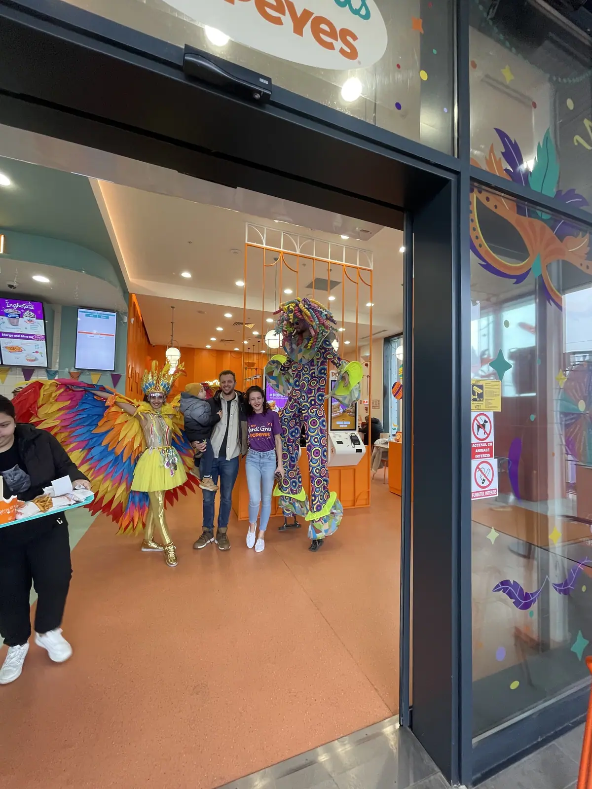 Popeyes × Mardi Gras