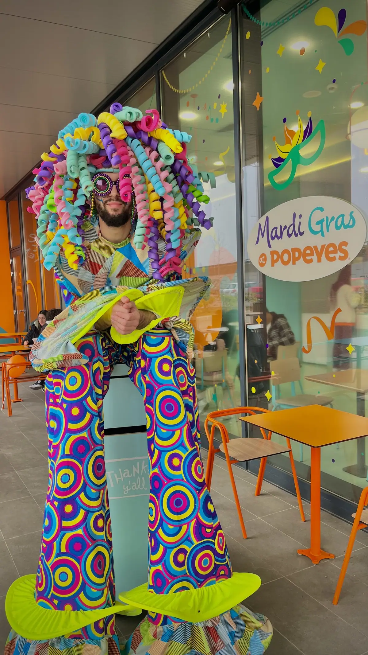 Popeyes × Mardi Gras