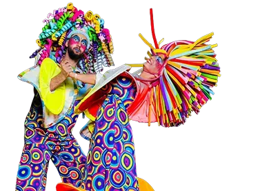 Stilt walkers