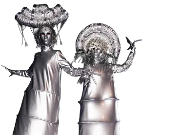 Living statues